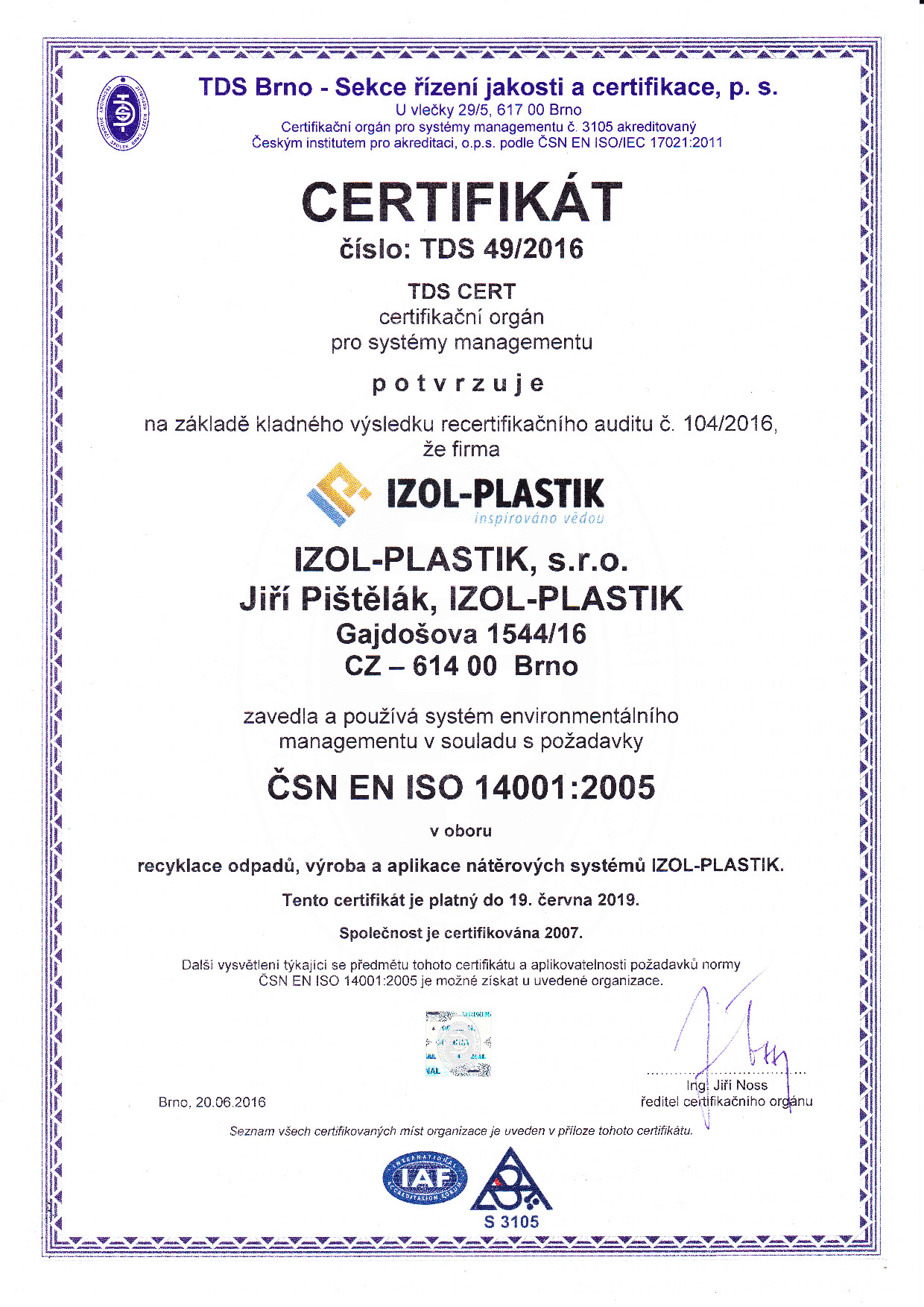 ISO 14 001 : 2004